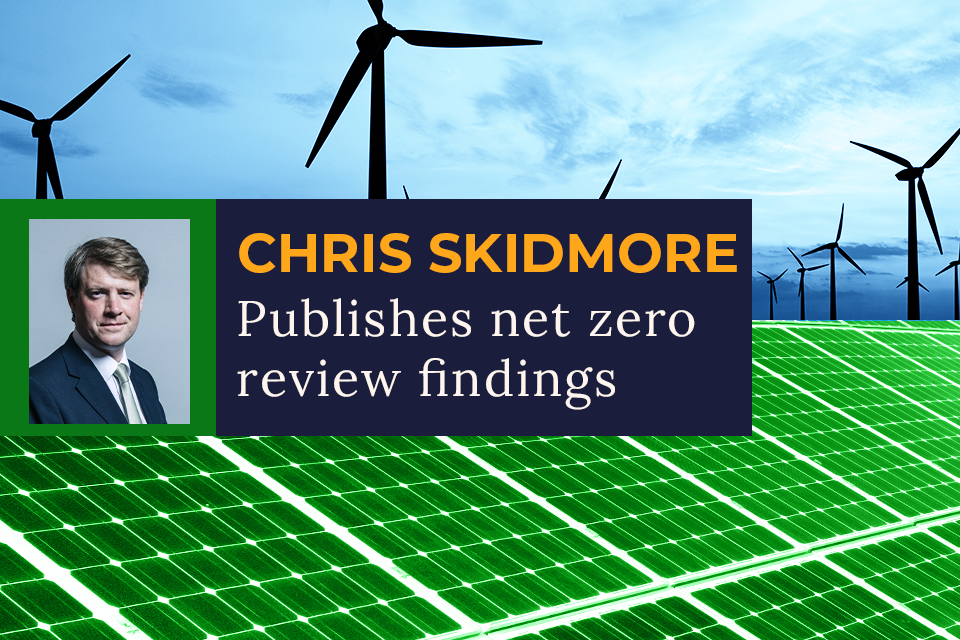 Use infrastructure to unlock net zero, says review