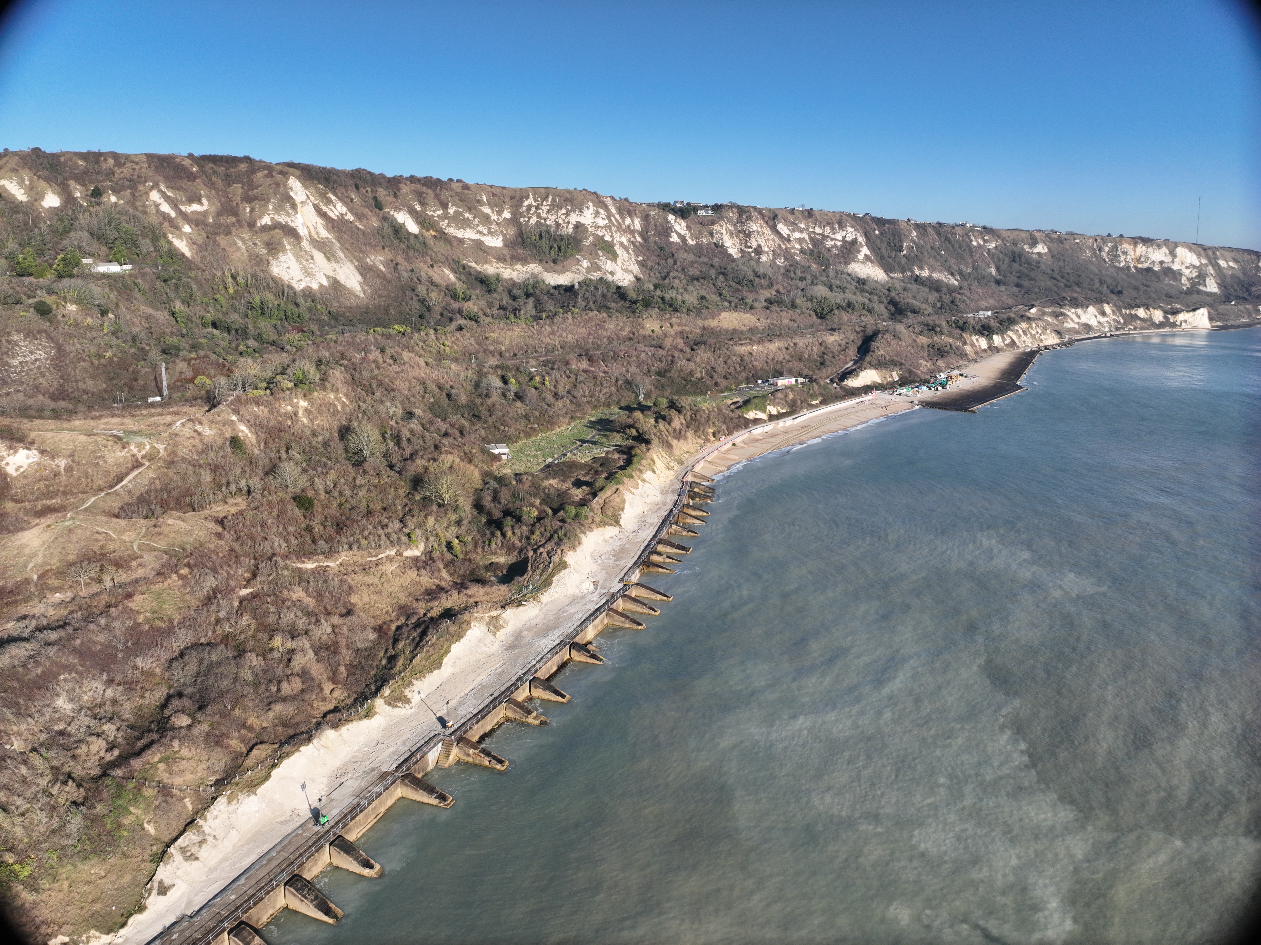 Coastal defence project underway to protect iconic South-east rail line
